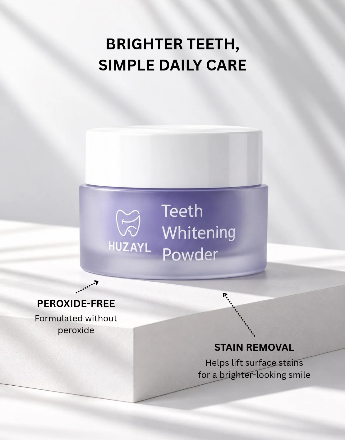 Huzayl Teeth Whitening Powder 15g