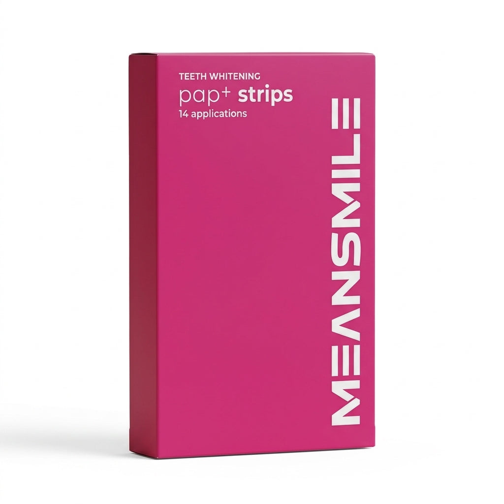 PAP Whitening Strips – Sensitivity-Free