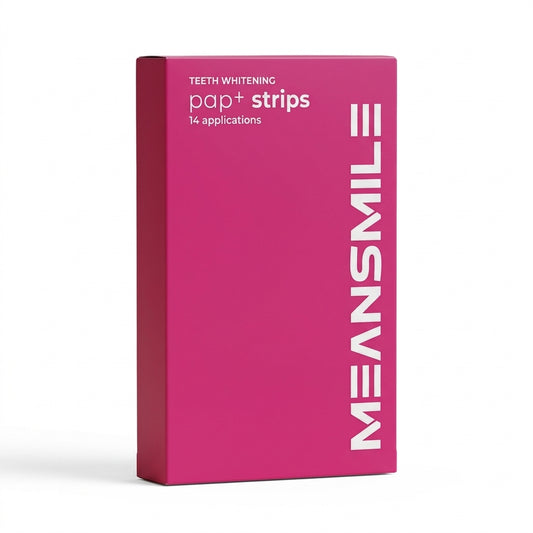PAP Whitening Strips – Sensitivity-Free