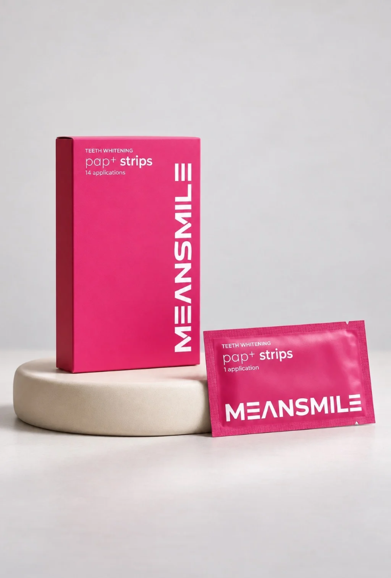 PAP Whitening Strips – Sensitivity-Free