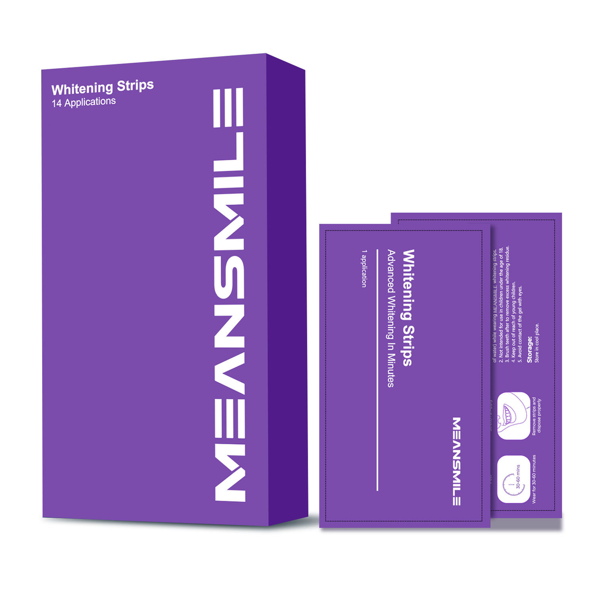 Purple Colour Corrector Whitening Strips – 14 Treatments